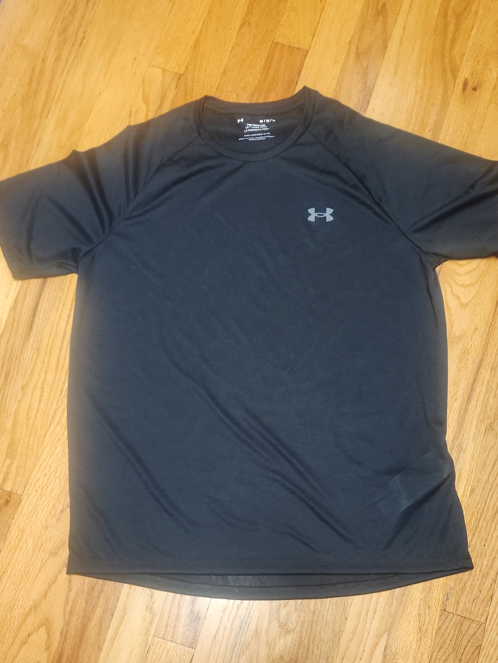Under Armour Black Short Sleeve Performance Tee, M, Like New